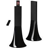Parrot Design Zikmu Wireless Hi Fi Speakers by Philippe Starck Classic Black Pair Electronics bluetooth speaker