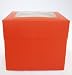 Red Cupcake Box With Window Packs Of 10 Image #1 Red Cupcake Box With Window Packs Of 10 Image #1