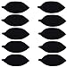 RETON 10-pieces Velvet Small Bracelet /Watch Pillow Jewelry Displays (Black)