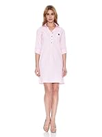 Polo Club Vestido Con Bolsillo (Rosa)