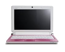 Acer AOD250-1962 10.1-Inch Pink Netbook - Over 3 Hours of Battery Life