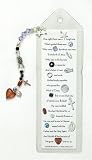 Review Roman  / 'His Story' Jesus Religious Bookmark With Charms 5.75