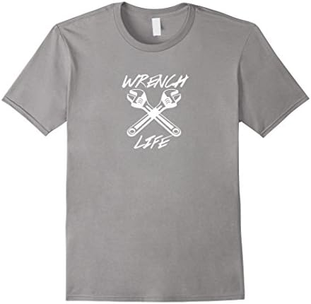 Men's Wrench Life Mechanic Mechanic's Handy Hobby T-Shirt Medium Slate