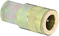 Dixon Valve DC6 Steel Air Chief Automotive Interchange Quick-Connect Air Hose Socket, 3/8" Coupler x 3/8" NPT Female Thread, 70 CFM Flow Rating