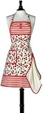 Jessie Steele Bib Gigi I Love Cherries Apron with Attached Towel