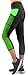 Neonysweets Women's Mesh Capri Yoga Pants Active Workout Leggings