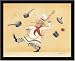 Dancing Juggling Chef Kitchen Decor Sign Print Framed