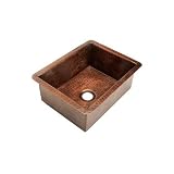 World Imports Belle Foret C4BARWC Copper Bar Sink, Weathered Copper