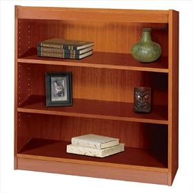 WorkSpace 36 H Square-Edge Bookcase Finish: Light Oak, Shelves: Standard