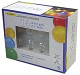 Celebrations Lighting 97482 40mm Globe Light Set Clear Bulbs
