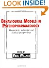 Behavioural Models in Psychopharmacology: Theoretical, Industrial and Clinical Perspectives