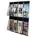 Literature Racks - Deflecto 56201 Stand tall one-piece literature rack for leaflets, 8 pockets, clear