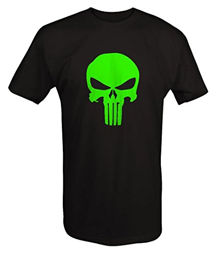 LIME-The Punisher Skull - Military Outdoor - Alter EgoT Shirt