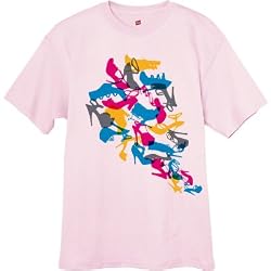 Colorful Shoes Graphic T Shirts