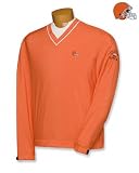 Cleveland Browns CB Weathertec Newcastle V-Neck Pullover Golf Jacket