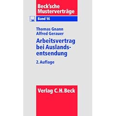 Arbeitsvertrag bei Auslandsentsendung