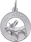 Alaska Moose Charm by Rembrandt Charms