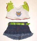 Butterfly T-shirt & Skirt Outfit fits Webkinz, Shining Star and 8