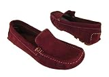 Martha Ware Driving Shoes Rust Loafers