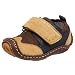 umi Infant/Toddler Puggle Hook-And-Loop shoe,Tan,20 EU (US Toddler 5 M)