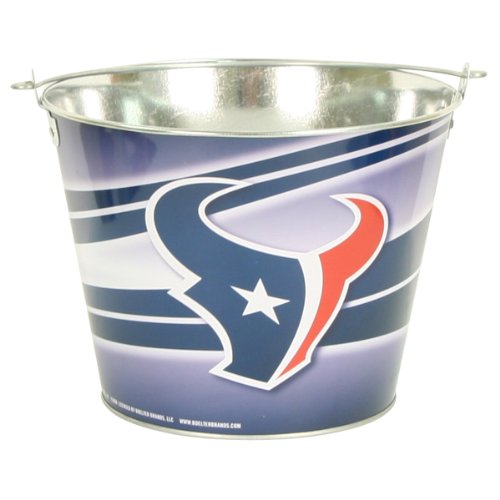 Houston Texans Allover Print Beer Bucket (Holds up to 8 Long Necks + Ice)