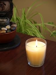 Filled Candle in Carmona Jar- Angel Food Cake Scent, 12.5oz