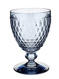 Villeroy Boch Boston Blue Crystal Claret