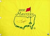 Bernard Langer Autographed 2000 Masters Golf Pin Flag