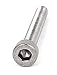M4x30mm Stainless Steel Socket Head Cap Keys Machine Screws 50 Pcs