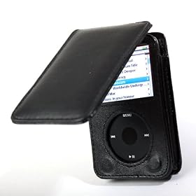 160GB iPod Classic Leather Flip Case & Belt Clip For Apple iPod Classic (6th & 7th Generation)