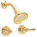 American Standard 7221.732.099 Hampton Two-Handle Shower Only, Polished Brass