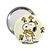 Search : 2.25 Inch Handbag Mirror of Art Deco Snoopy with Woodstock & Friends (Charlie Brown, Peanuts, Halloween, Charles Schultz)