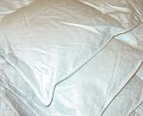 Moon Rise Queen Imperial 740 TC Silk/Cotton 700 FP White Goose Down Comforter for Breezing Comfort