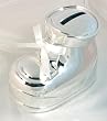 Silverplated Baby Bootie Bank