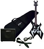 BC Rich Warlock Metal Master Guitar Package (Black)