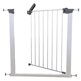 BabyDan Premier Pressure Indicator Gate (Silver)