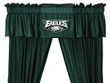 Review Sports Coverage  / Philadelphia Eagles Window Curtain Set 63''