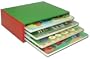 Early Learning Wooden Peg Puzzles in Wooden Storage Case