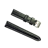 BANDA WYOMING BUFFALO LEATHER CHRONOGRAPH SPORT PANERAI BREITLING WATCH BAND STYLE DESIGN-REAL... by Caddy Bay Collection