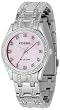 Fossil Ladies Diamond Bezel Pink Dial Watch AM3976