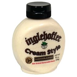 Inglehoffer Cream Style Horseradish, 9.5-Ounce Squeezable Bottles (Pack of 6)