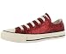 Converse Women's All Star Chuck Taylor Party Sparkle Ox Casual Shoe Red