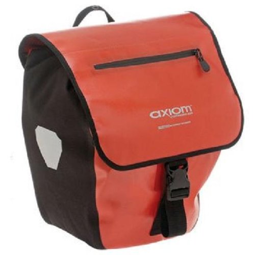 Axiom Typhoon Rear Pannier Set (Red/Black)