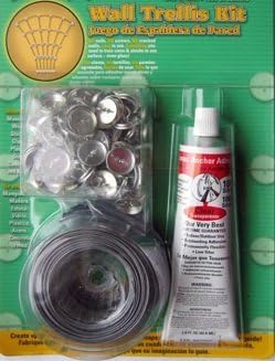 Rose &amp; Climbing Vine Wall Trellis Plant Anchor Kit