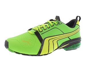 PUMA Men's Cell Gen Cross-Training Shoe,Fluorescent Green,9.5 D US