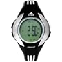 adidas Women's ADP1643 Response II Collection Digital Black Rubber Watch