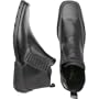 Kenneth Cole Reaction black leather 'Stripe Search' casual ankle boots