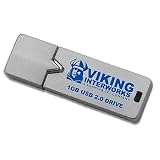 Viking USB001GBL2 1 GB USB 2.0 Portable Mini Flash Memory Device by Viking