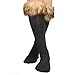ECOSCO Women Soft Cozy Fuzzy Faux Fur Leg Warmers Socks Boots Cuffs Cover