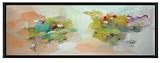 Framed Oil Painting - 'Lilies'